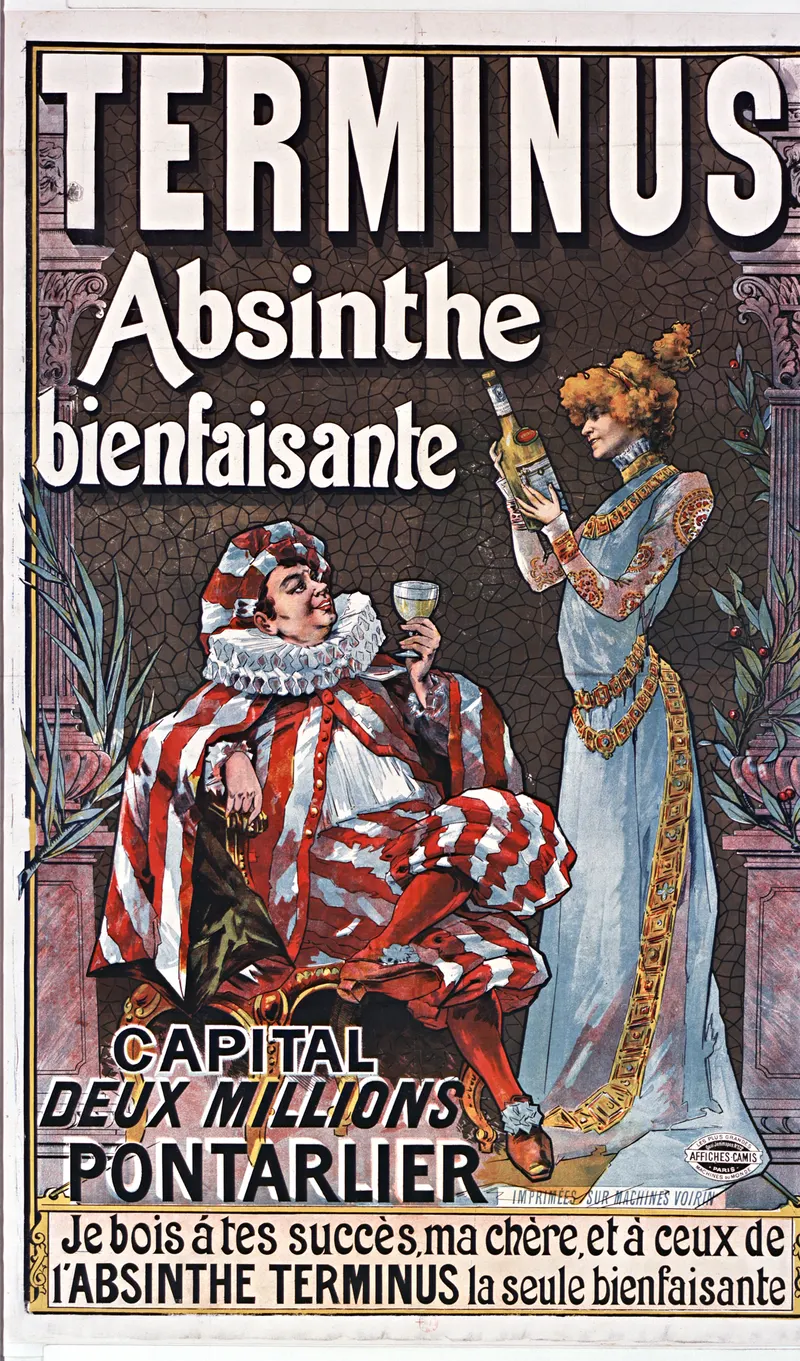 Absinthe Terminus, 1896, Francisco Tamagno (attributed)