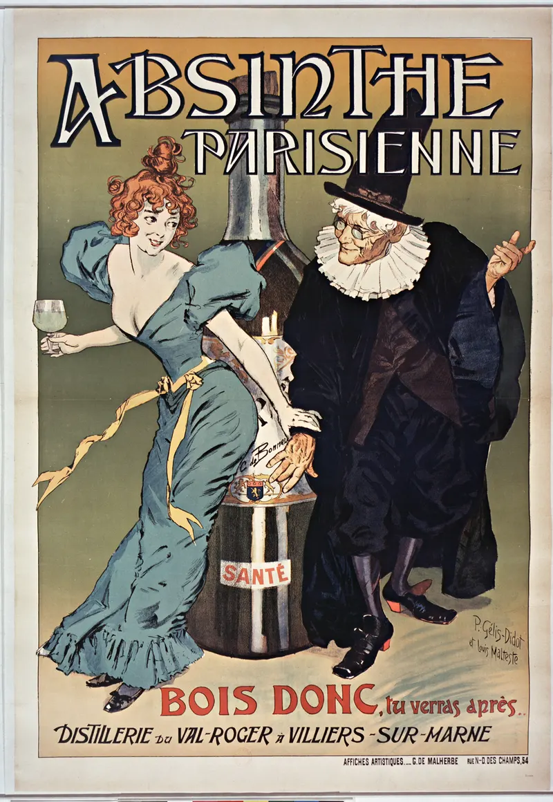 Absinthe Parisienne — Val-Roger, 1892, P. Gélis-Didot & Louis Malteste