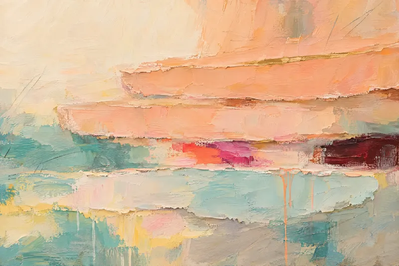 Peach Shelf, Painted Agency
