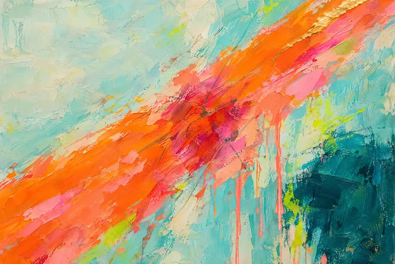 Tangerine Diagonal, Painted Agency