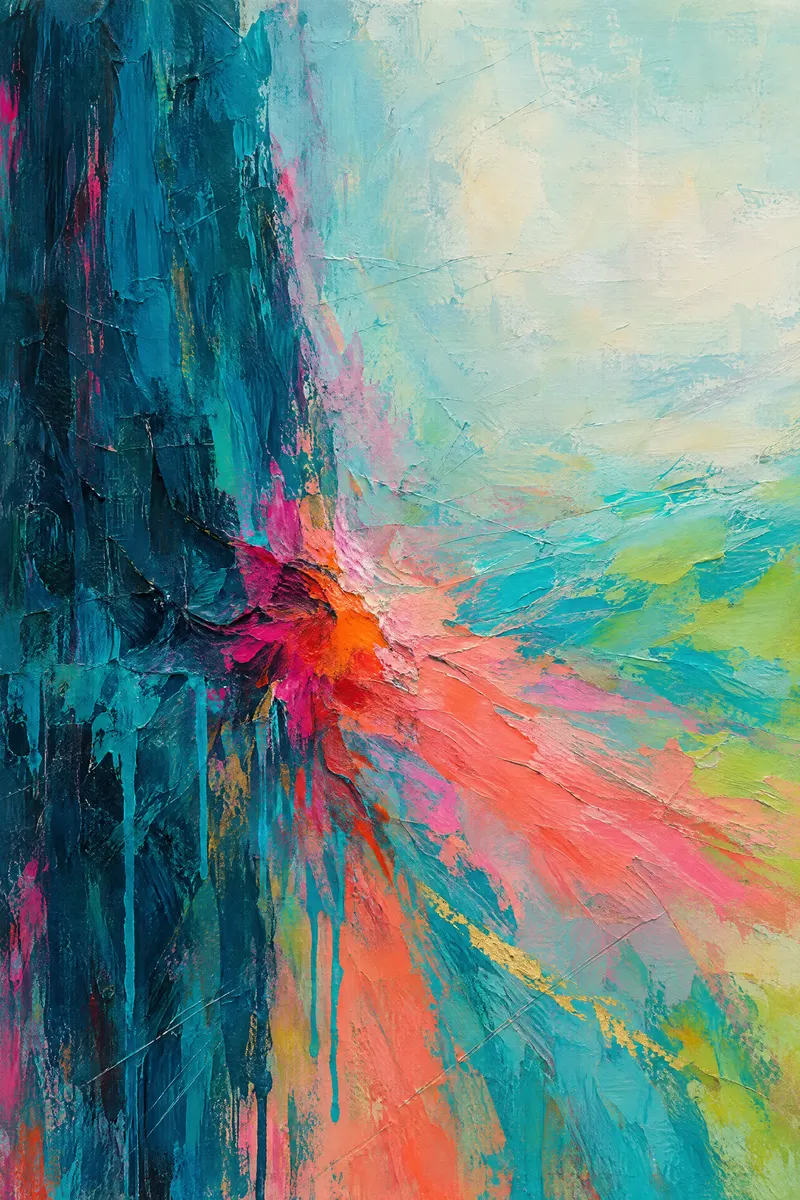 Teal Shift, Painted Agency