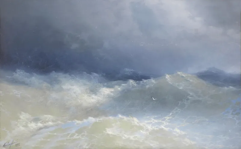 Among the Waves, Ivan Aivazovsky