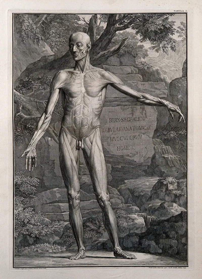 The Ideal Figure, Bernhard Siegfried Albinus, engr. Jan Wandelaar
