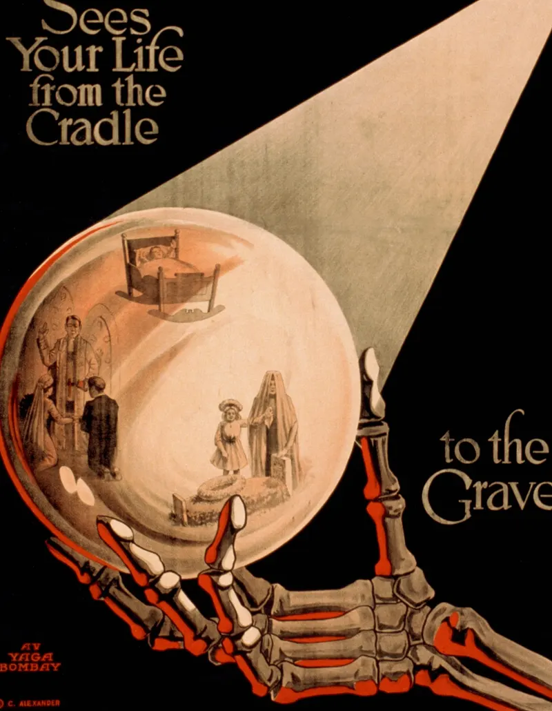 Alexander — Sees Your Life From the Cradle to the Grave, Unattributed U.S. lithographer, copyright C. Alexander
