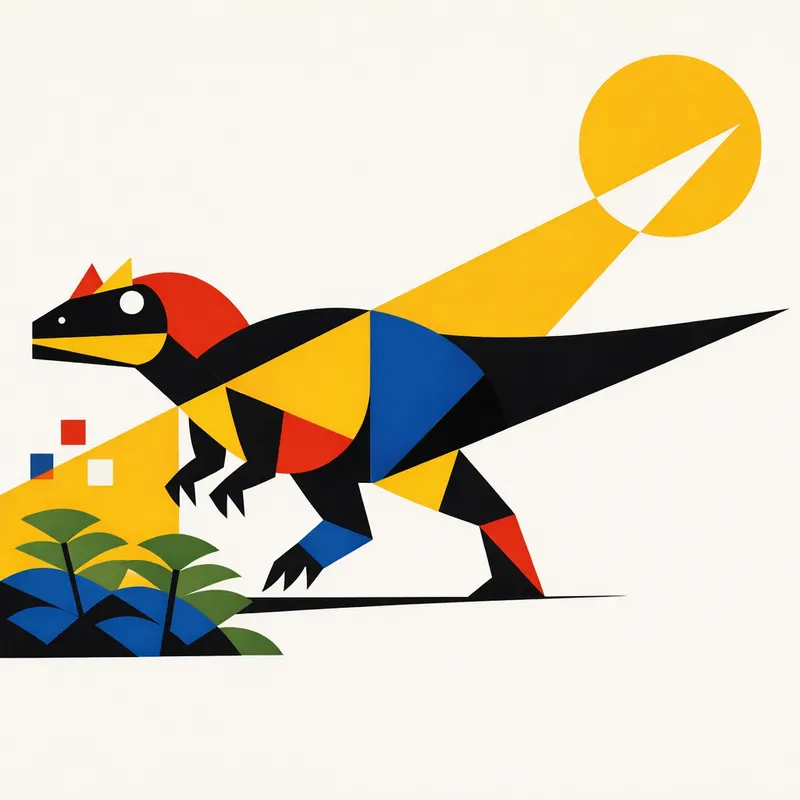 Allosaurus fragilis, Bauhaus, Thunder Lizards