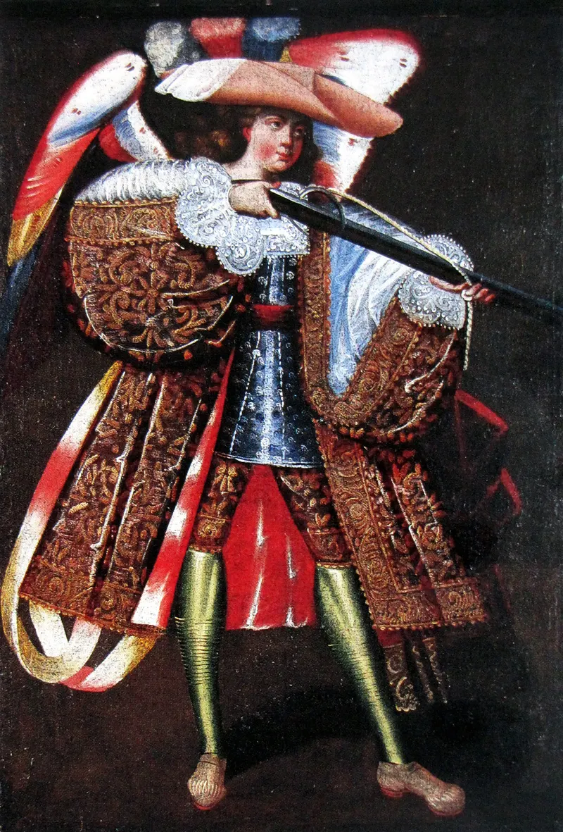 Arquebusier Angel of Casabindo, Andean colonial school (anonymous)