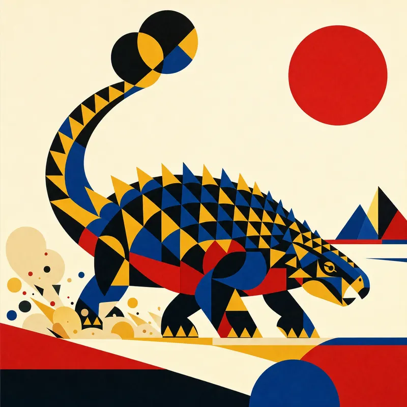 Ankylosaurus magniventris, Bauhaus, Thunder Lizards