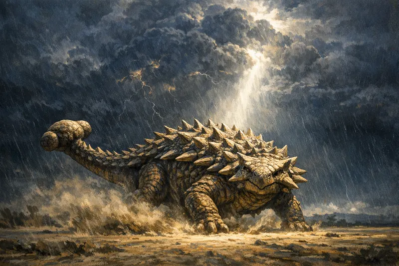 Ankylosaurus magniventris, Storm Light, Thunder Lizards