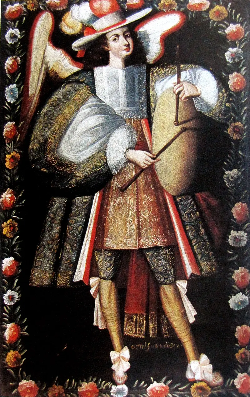 Archangel Josiel, Andean colonial school (anonymous)