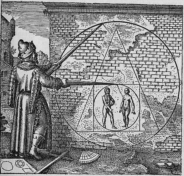 Circle, Square, Triangle, Circle, Michael Maier (author); engraved by Matthäus Merian the Elder
