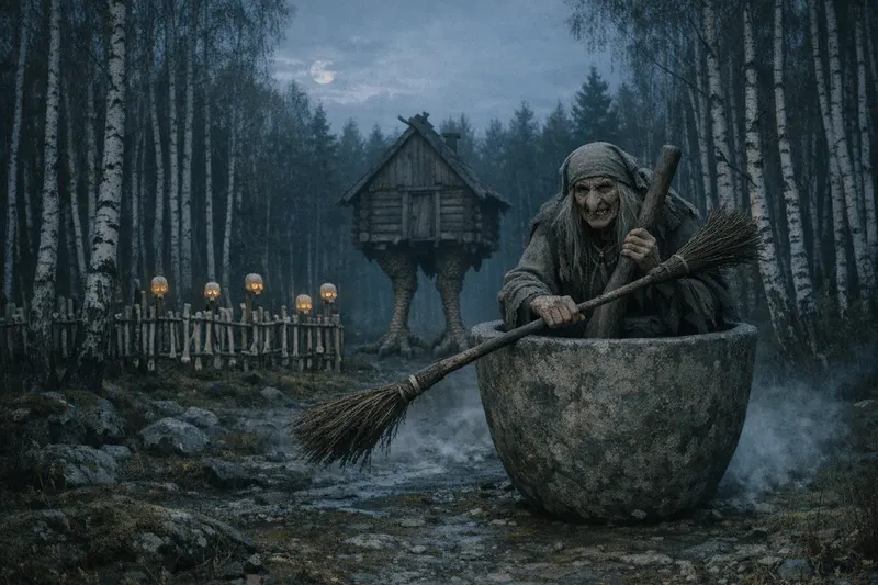 Baba Yaga, Folk Horror, Nightfables