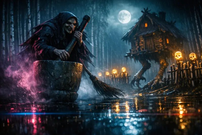 Baba Yaga, Neon Noir, Nightfables