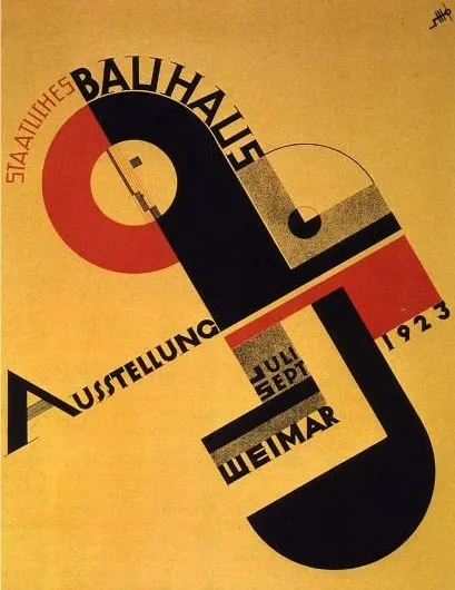 Bauhaus Exhibition Poster — Joost Schmidt, 1923, Joost Schmidt