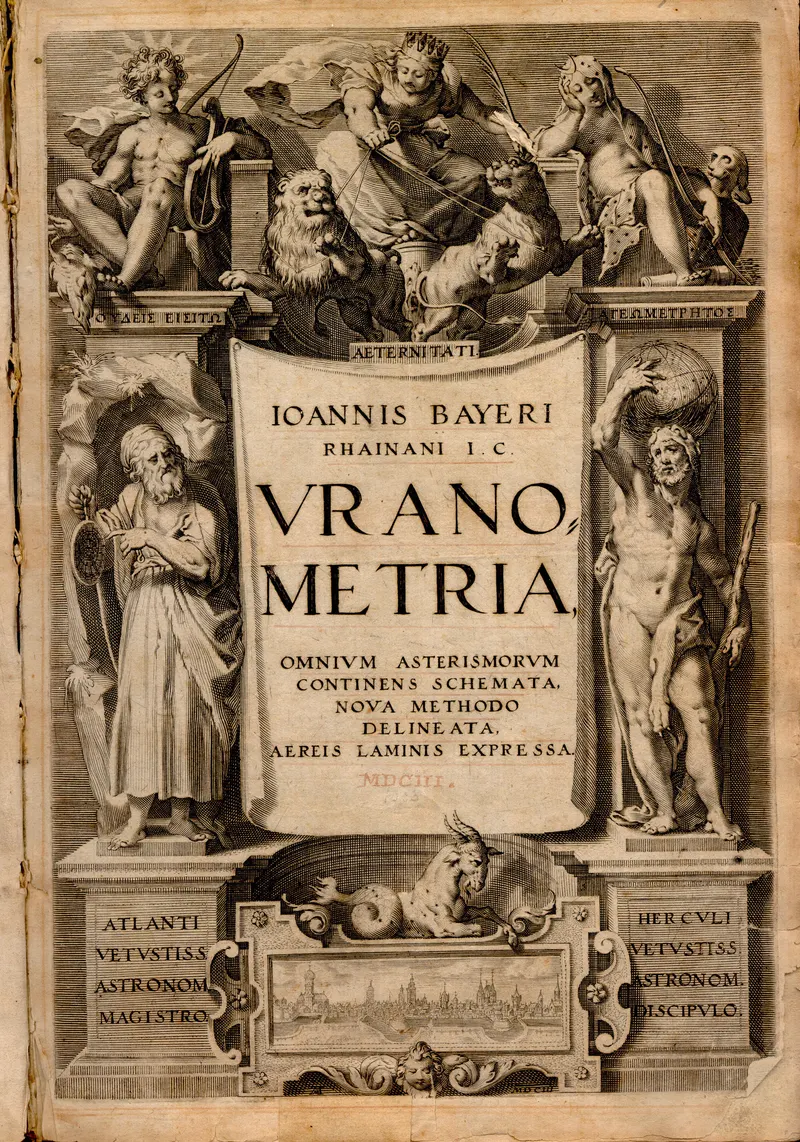 Bayer's Uranometria, Johann Bayer