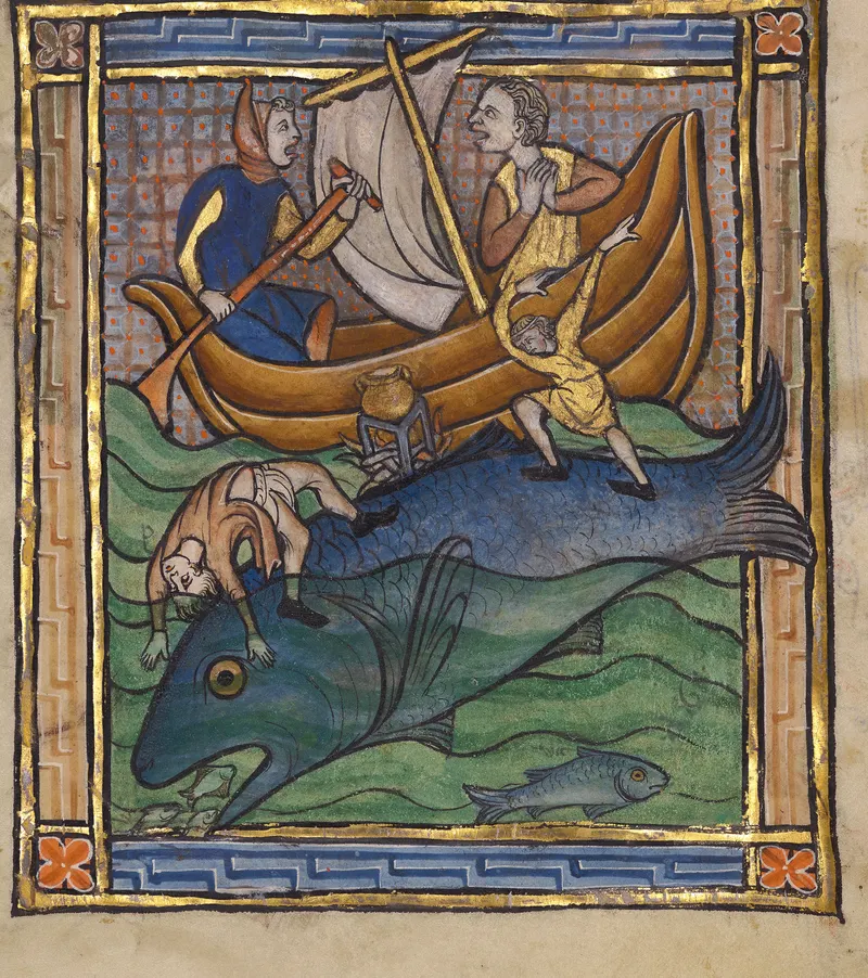 The Whale Mistaken for an Island, Unknown Franco-Flemish illuminator