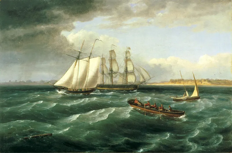 Mouth of the Delaware, Thomas Birch