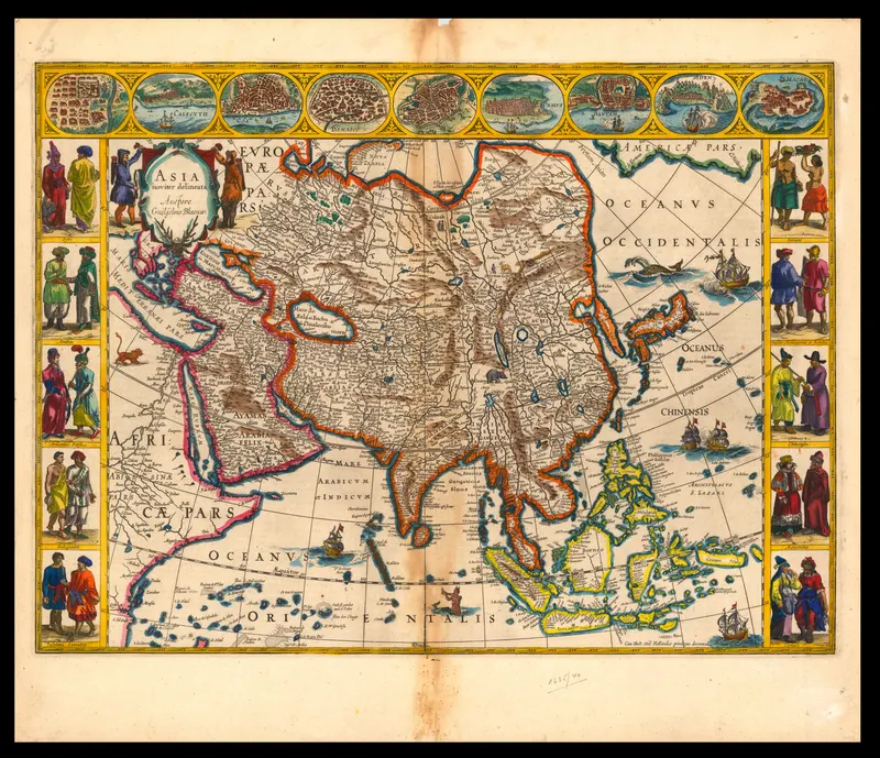 Asia, Willem Blaeu