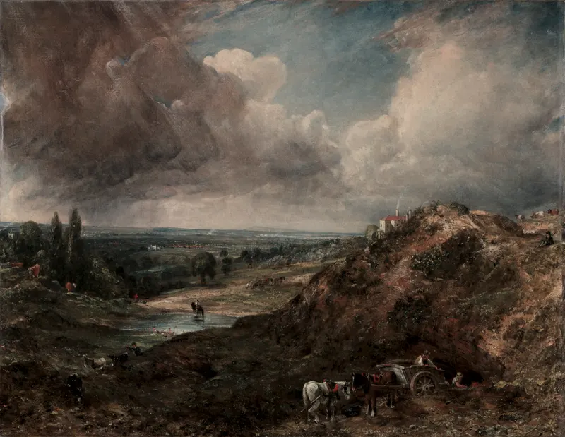 Branch Hill Pond, Hampstead, John Constable (1776 to 1837)