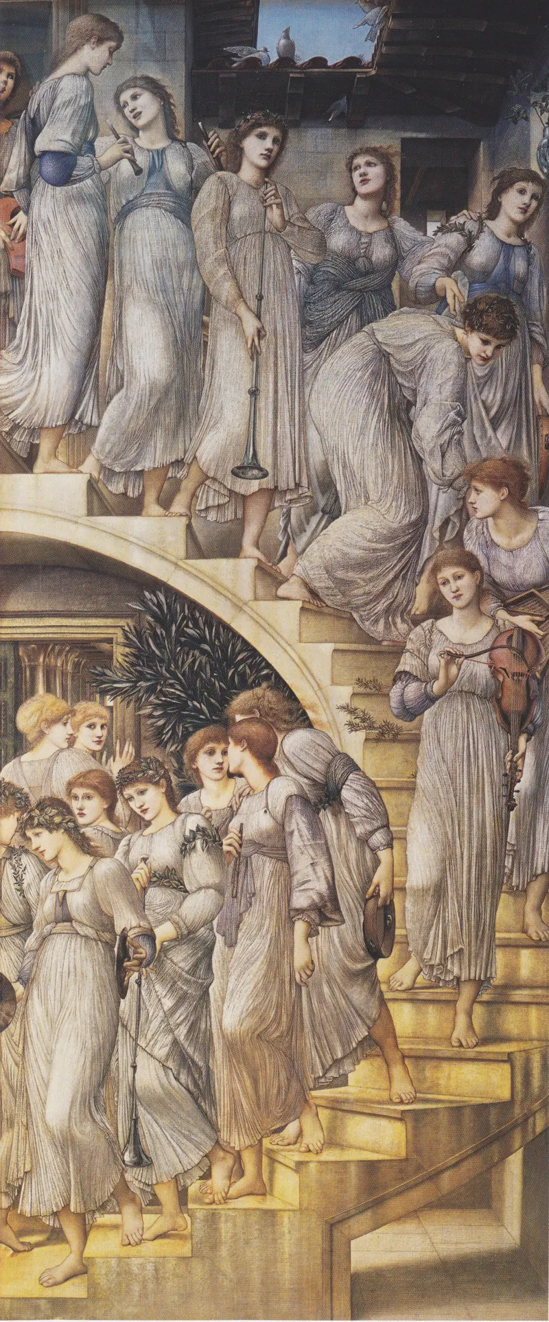 The Golden Stairs, Edward Burne-Jones (1833 to 1898)