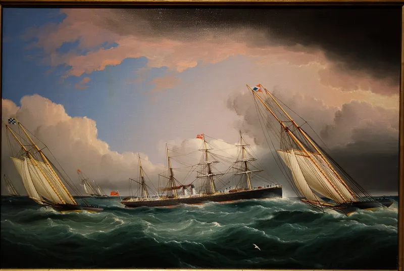 New York Yacht Club Race, James E. Buttersworth