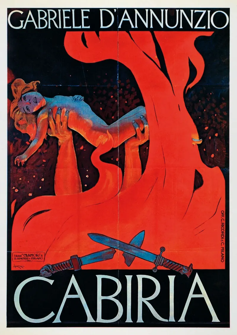 Cabiria, Leopoldo Metlicovitz
