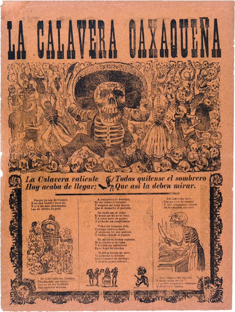 Calavera Oaxaqueña — José Guadalupe Posada, 1903, José Guadalupe Posada