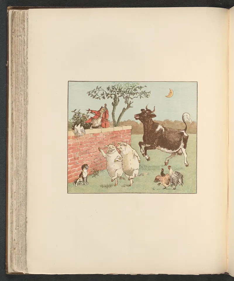 Hey Diddle Diddle, Randolph Caldecott (1846 to 1886)