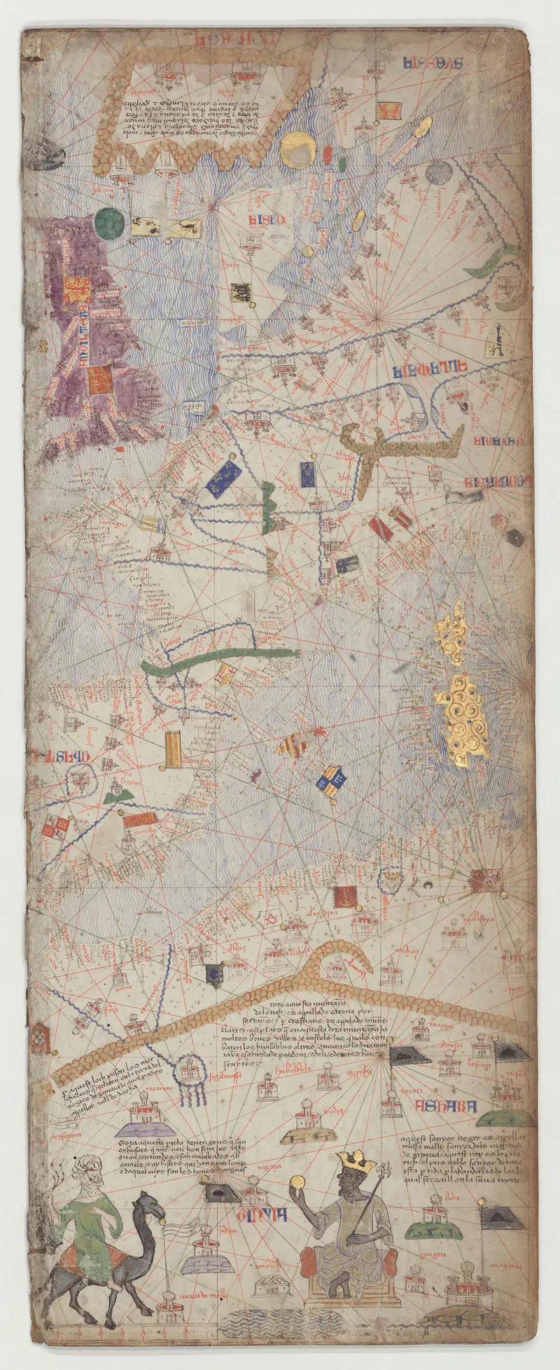 The Catalan Atlas, Abraham Cresques (attributed), Majorca
