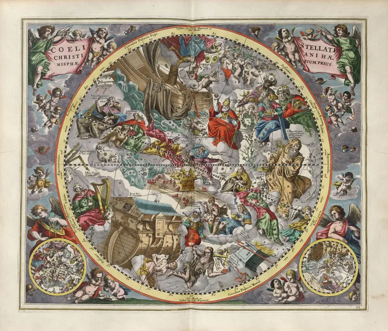 The Christian Sky, Andreas Cellarius