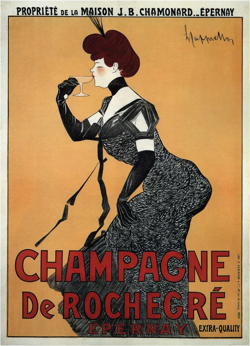 Champagne De Rochegré, 1910, Leonetto Cappiello