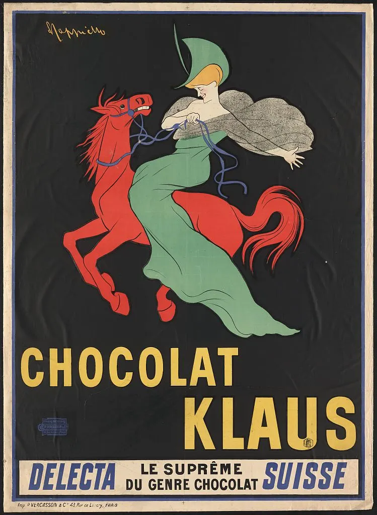 Chocolat Klaus — Leonetto Cappiello, 1903, Leonetto Cappiello