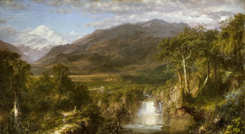 The Heart of the Andes, Frederic Edwin Church (1826 to 1900)