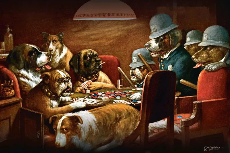 Pinched with Four Aces, Cassius Marcellus Coolidge