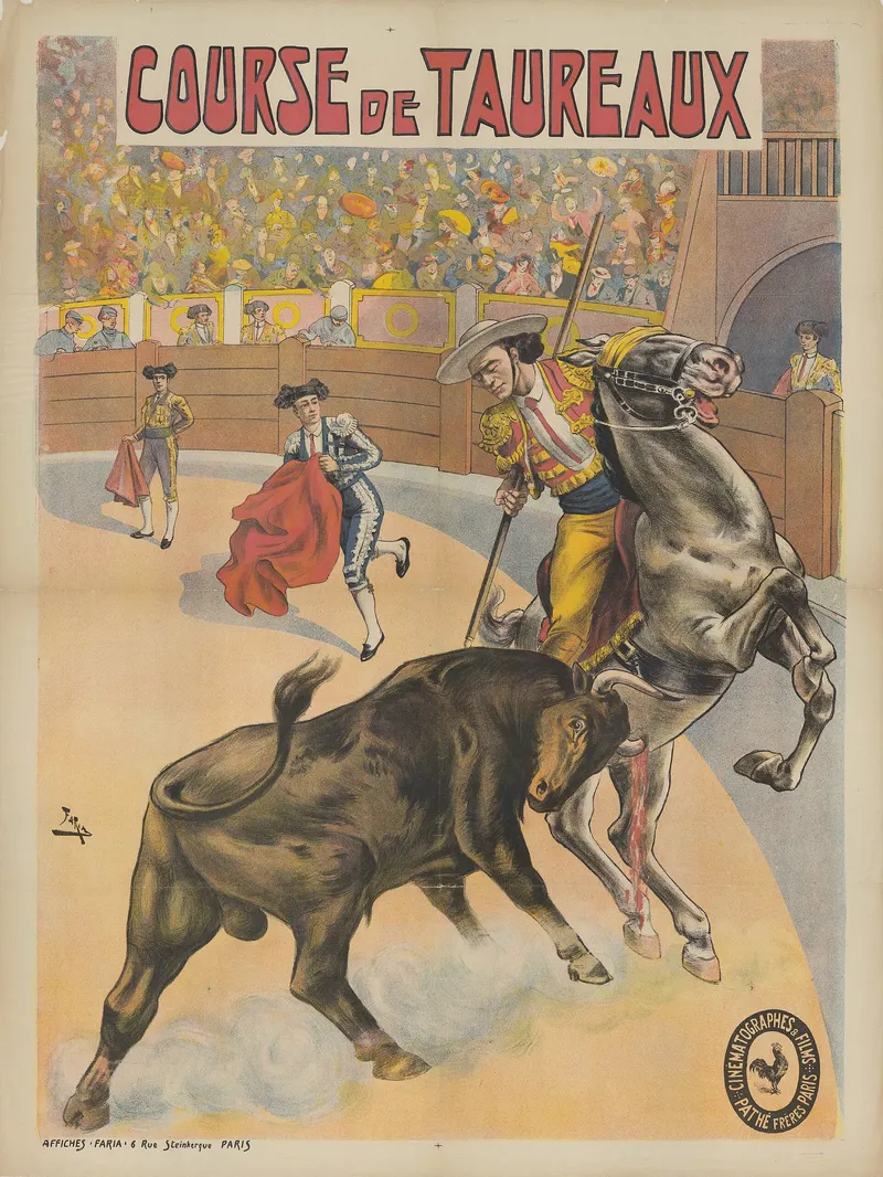 Course de taureaux à Séville, Cândido Aragonez de Faria