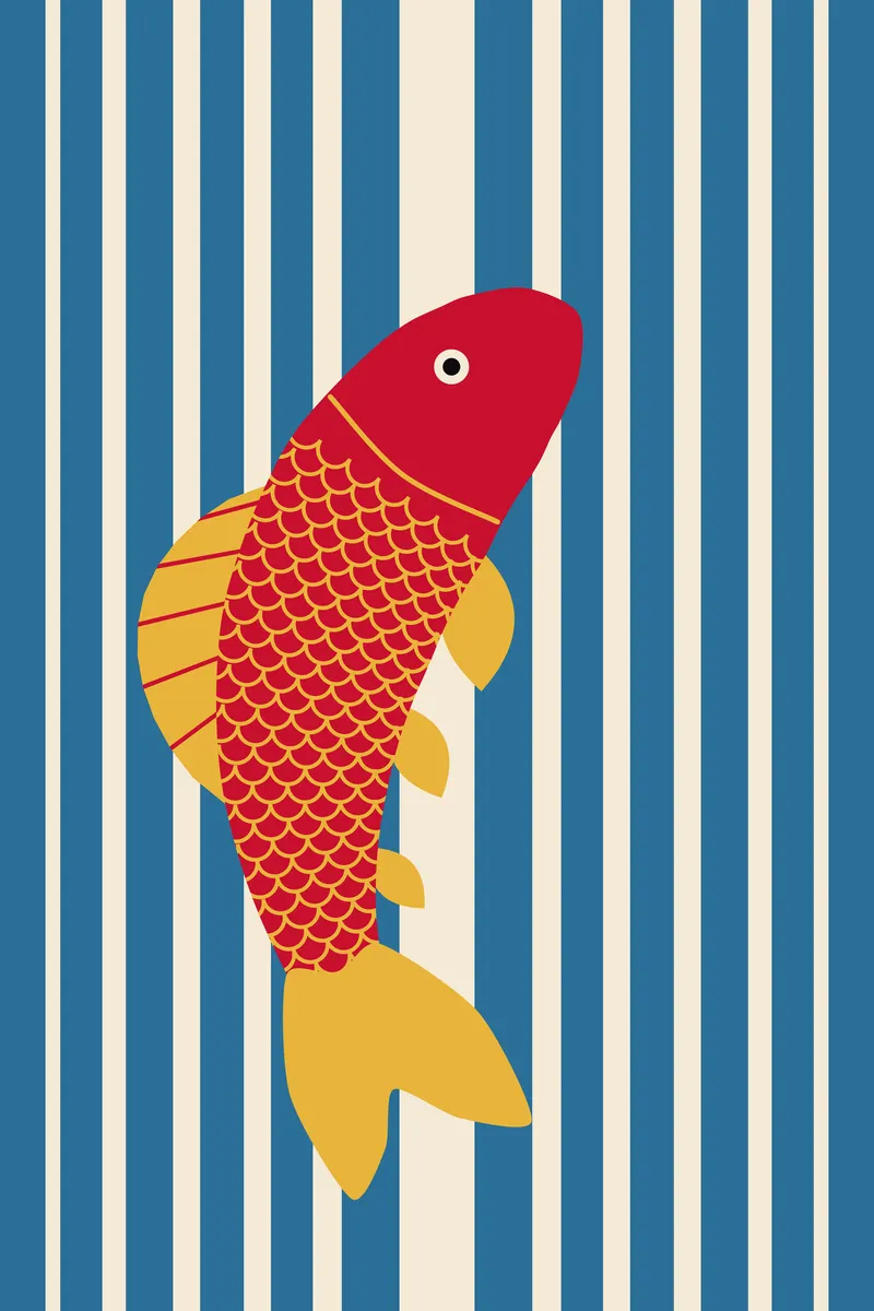 Carp at the Falls, Painted Agency