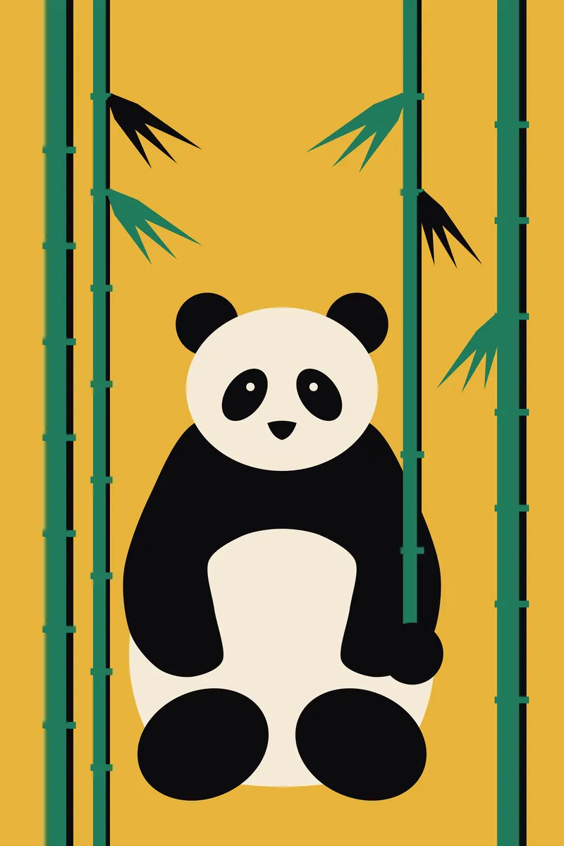 Panda in the Grove, Painted Agency