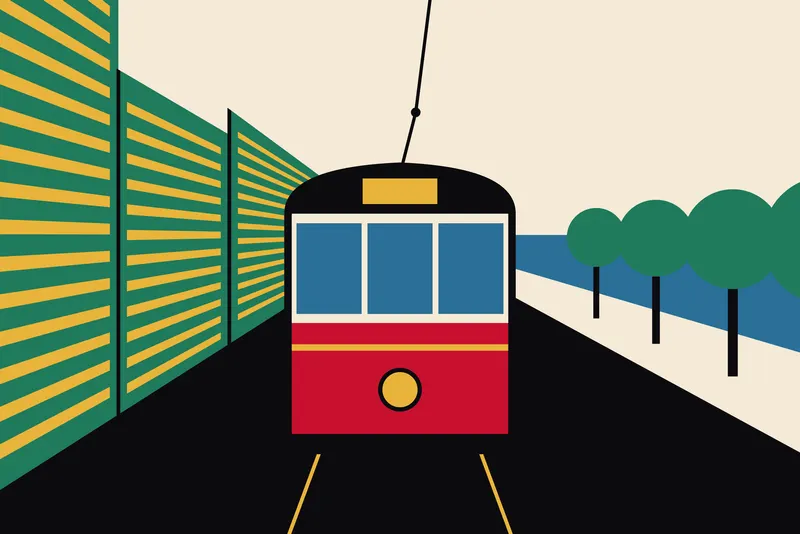 Riverfront Tram, Painted Agency