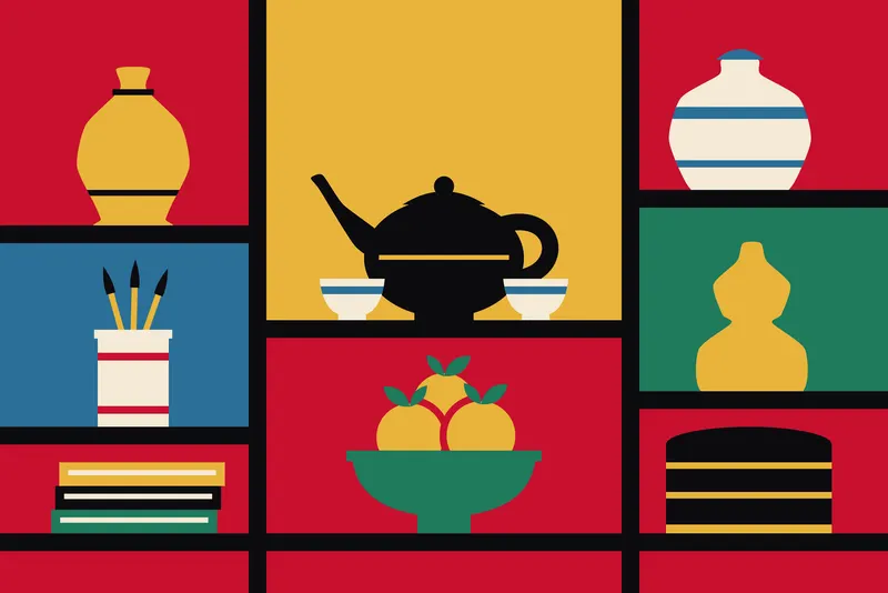 The Tea Cabinet, Painted Agency