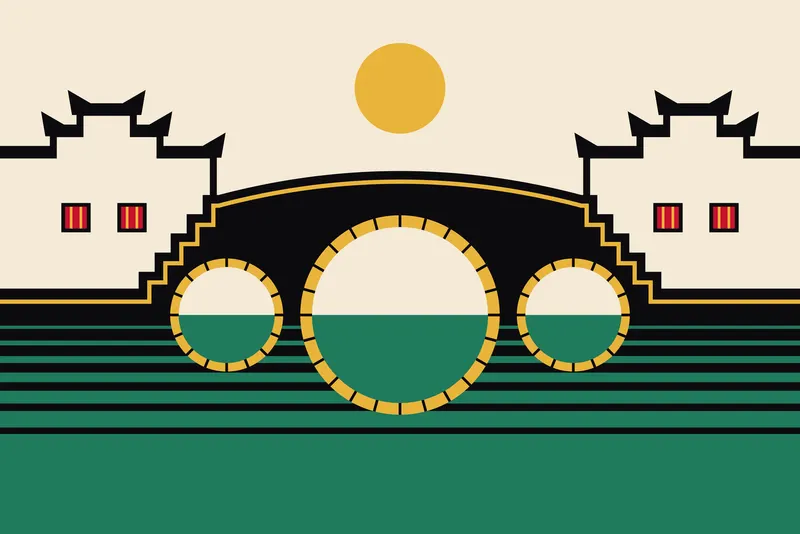 Water Town Bridge, Painted Agency