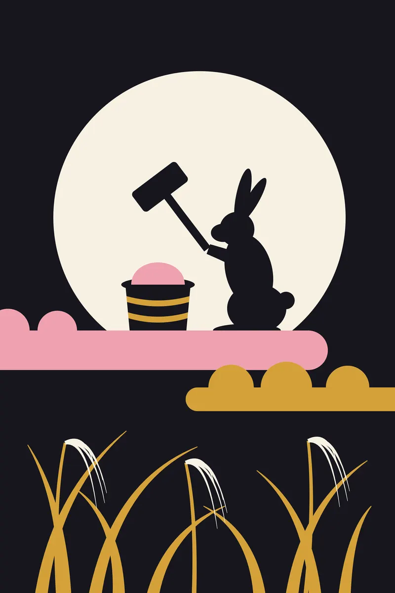 The Moon Rabbit, Painted Agency