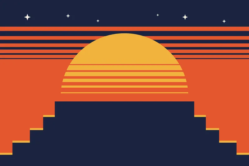 Mesa at Dusk, Painted Agency