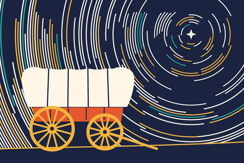 Wagon under the Stars, Painted Agency