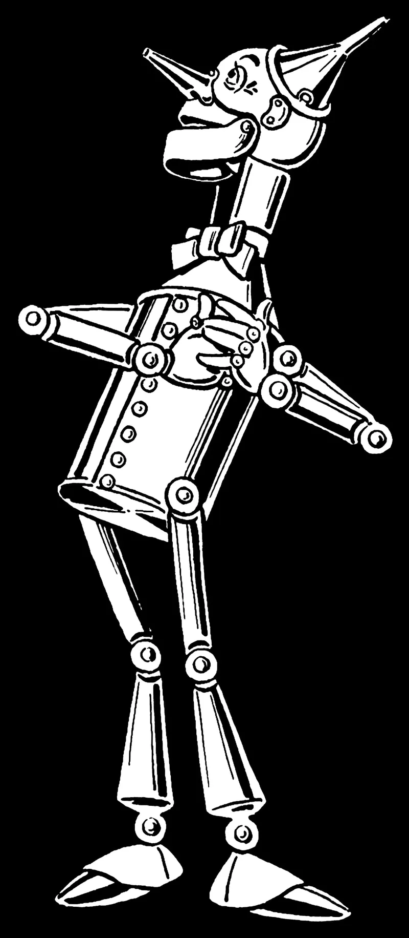 The Tin Woodman, W. W. Denslow (1856 to 1915)