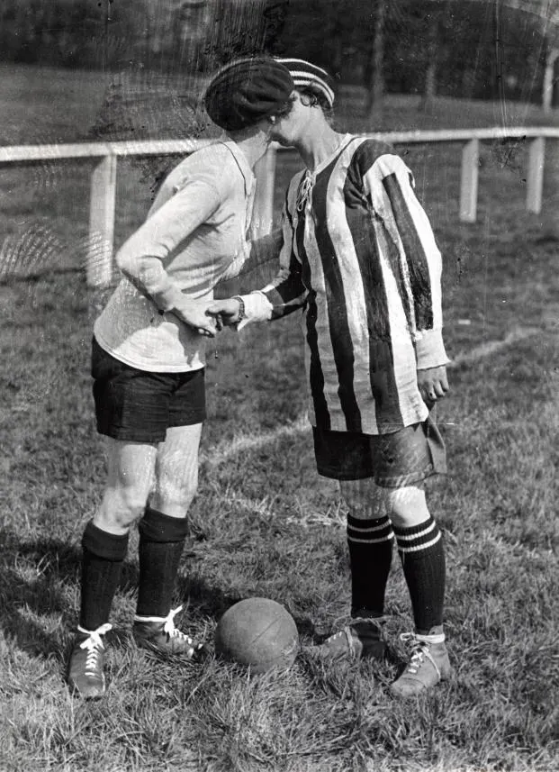 The Pre-Match Kiss, press photograph