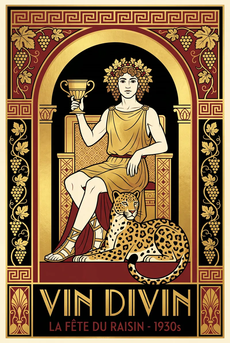 Dionysos Enthroned, Unknown