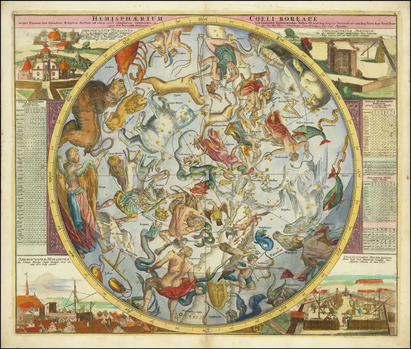 The Northern Sky, Johann Gabriel Doppelmayr