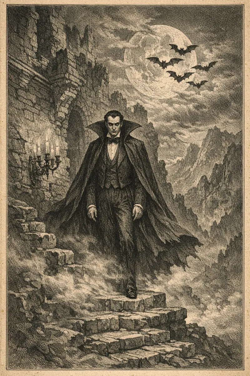 Dracula, Doré Engraving, Nightfables