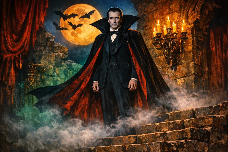 Dracula, Hammer Technicolor, Nightfables