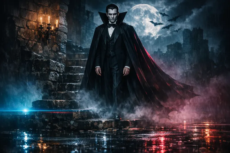Dracula, Neon Noir, Nightfables