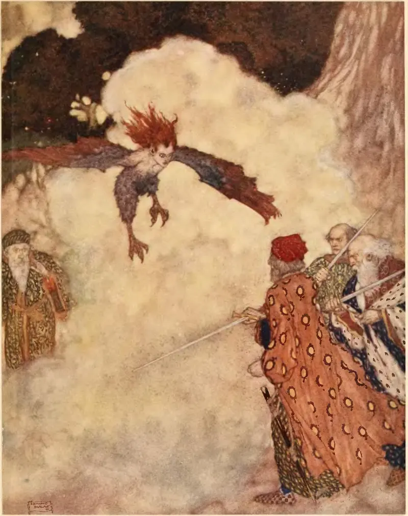 Ariel, Edmund Dulac (1882 to 1953)